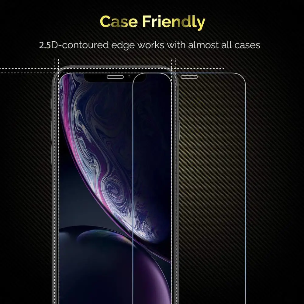 Защитная пленка из закаленного стекла для iphone XR 6 7 5 S SE 5s 6s 8 Plus X XS Max