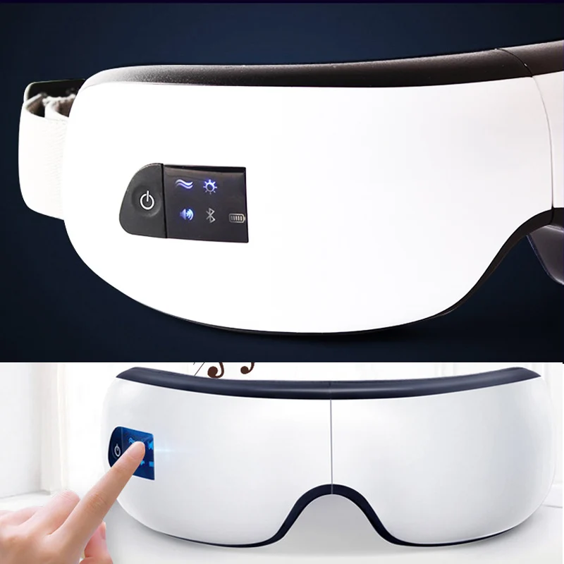 Массажер для ухода за глазами складной беспроводной акупунктурный массажер глаз