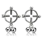 2 шт.компл. мода сосков обруч кольцо регулируемое пирсинг серьги-кольца, бижутерия для пирсинга, для девочек, Женские Ювелирные изделия, аксессуары