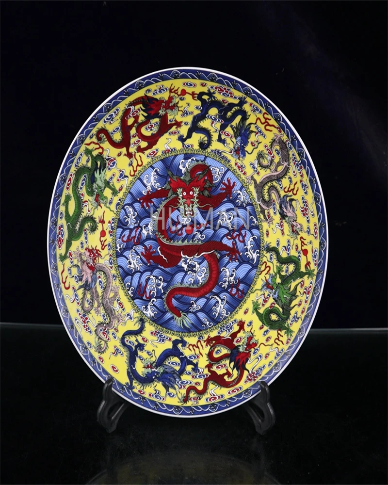 

Elaborate Porcelain Hand Painting Crafts Home Decoration