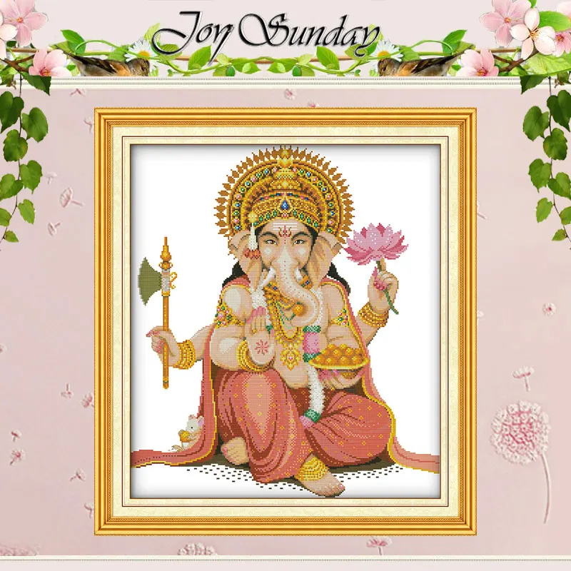 Вышивка крестиком в багажнике Кван-Инь 11CT 14CT наборы для вышивки китайские