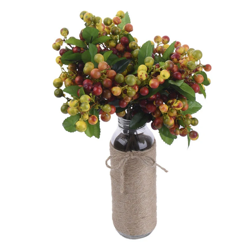 1 шт. Ягодный искусственный букет из черники и фруктов вечерние домашние цветы
