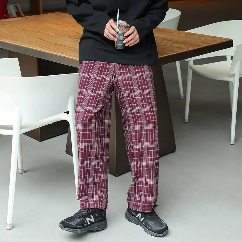 Разборные 2020 клетчатые брюки женские уличные свободные Дамские Брюки