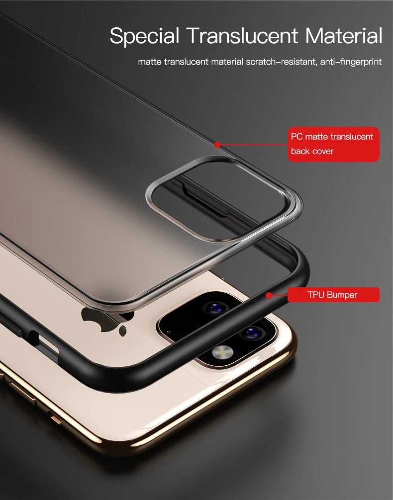 Роскошный Матовый чехол LUPHIE для iPhone 11 Pro Max, противоударный чехол для, iPhone 11, 5,8, 6,1, 6,5 дюймов, чехол s Coque Funda