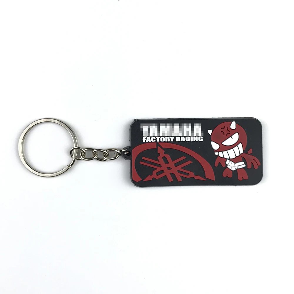 3D Motorcycle Accessories Motorcycle KeyChain Rubber Motorcycle Key Chain For DUCATI Honda Kawasaki Harley Suzuki Yamaha model - Название цвета: 9