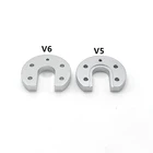 Фиксированный алюминиевый блок V5 V6 в форме подковы E3D, алюминиевый блок U-образной формы для 3D-принтера