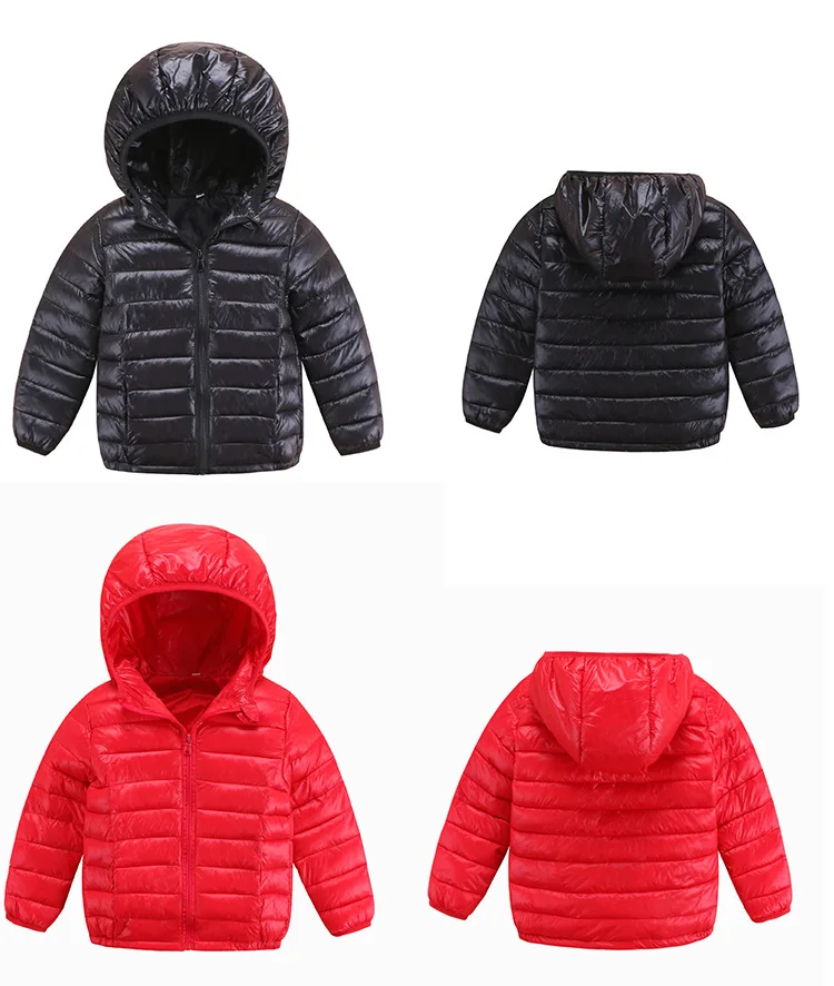 Новое Детское пальто зимняя куртка для маленьких девочек Теплые мальчиков