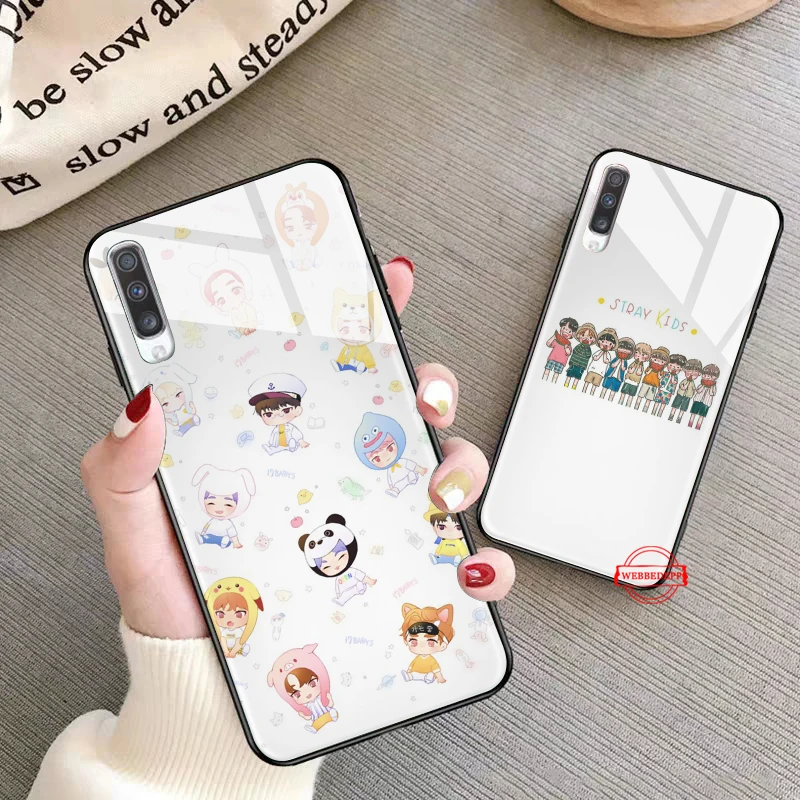 

Stray Kids Felix Chan I.N Glass Case for Samsung S7 Edge S8 S9 S10 Plus A10 A20 A30 A40 A50 A60 A70 Note 8 9 10
