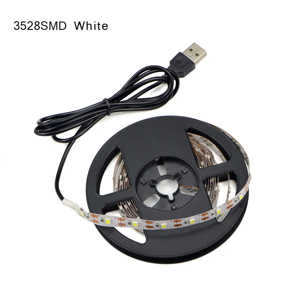 Светодиодная RGB лента 5 в постоянного тока USB 2835 лампа светильник почка для чтения
