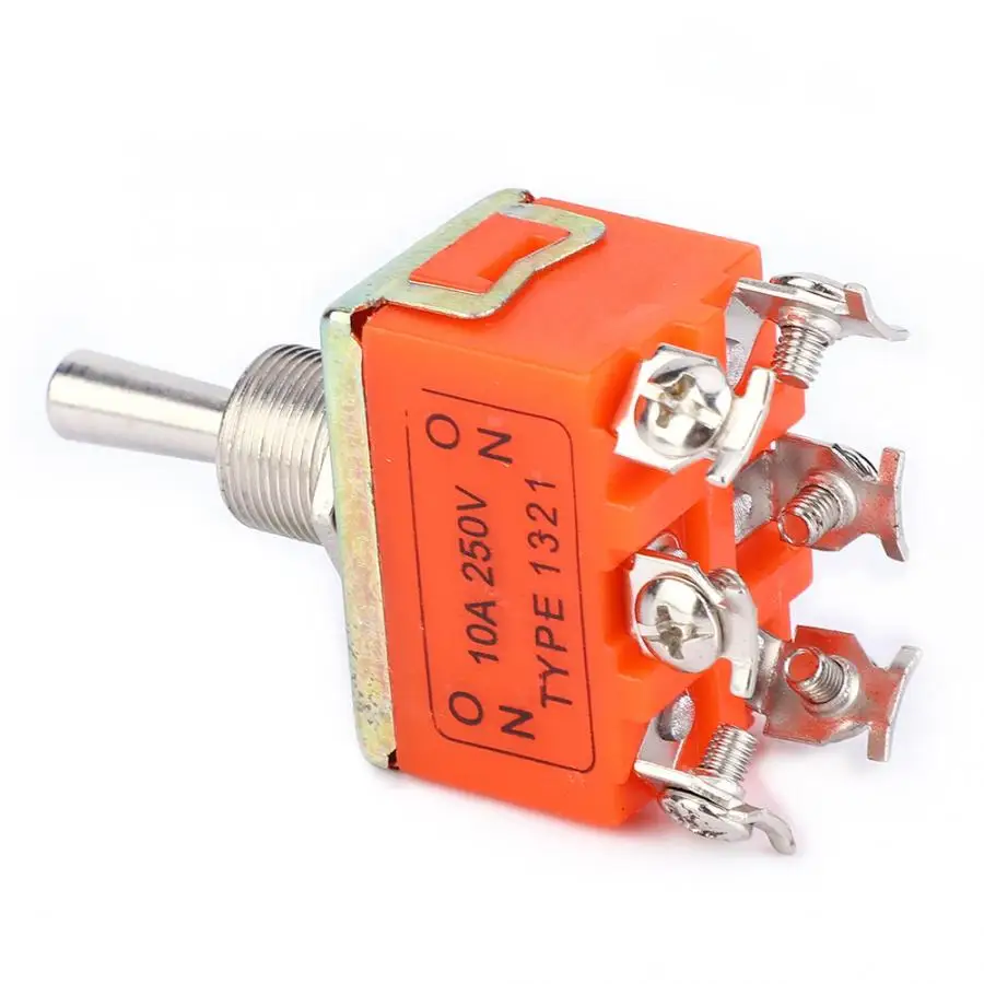 Переключатель 2 шт. переключатель двигателя постоянного тока CW CCW 6 контактный 250 в