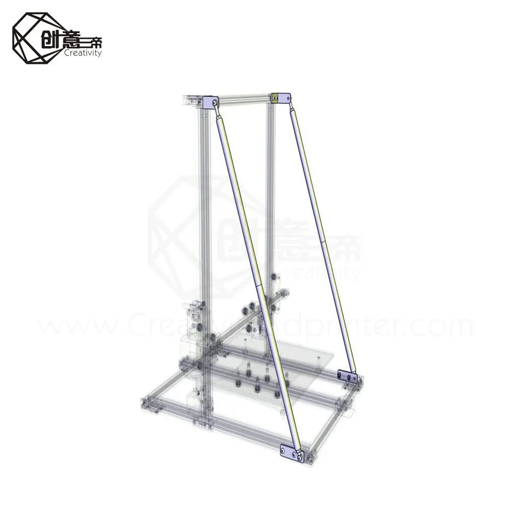 

New Creative 3D Printer Upgrade Parts Supporting Rod Set for 300*300*300mm Size 3D Printer