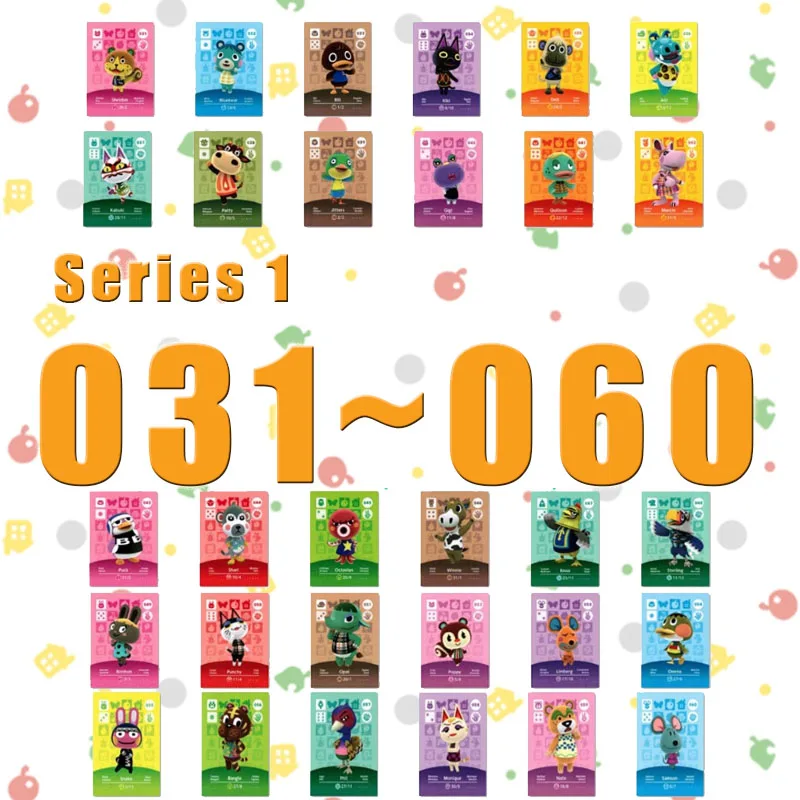 

NTAG215 NFC Printing Card Work for Games Series 1 (031 to 060)