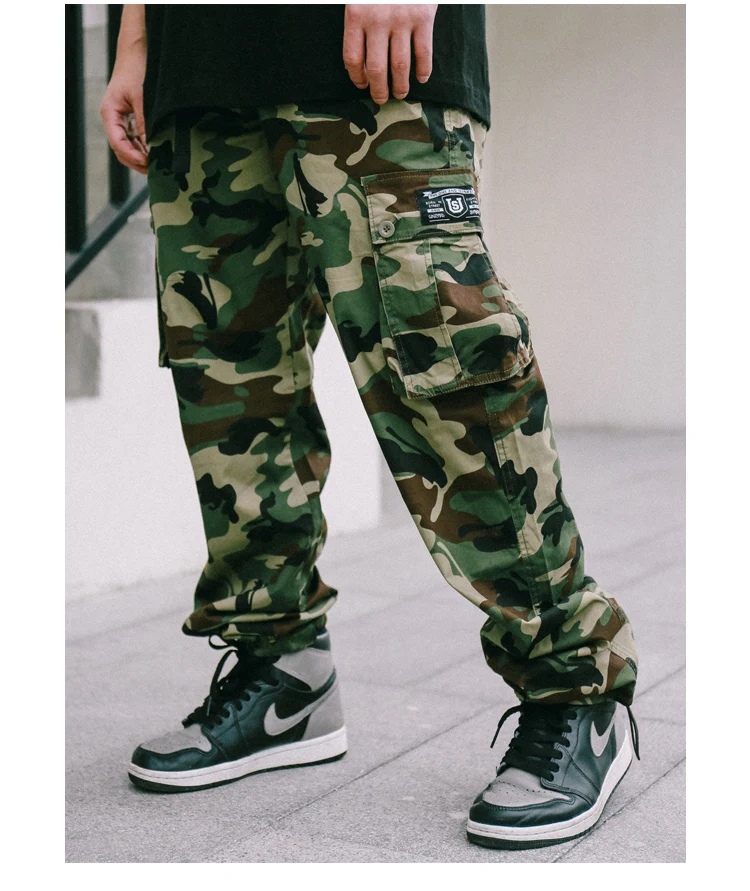 Стрейчевые брюки с несколькими мешками свободные регулируемые для занятий