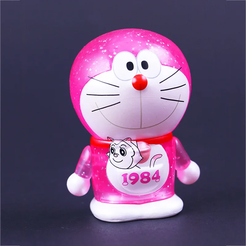 1984 Doraemon Ограниченная серия коллекционные вещи 100 юбилейный сувенир Doraemon фигурка аниме мультяшная модель игрушка хороший подарок украшение - Цвет: 1984 Doraemon