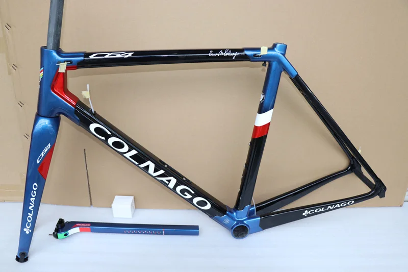 T1100 UD матовый глянцевый черный оранжевый Colnago C64 карбоновая рама велосипеда с 12 цветами на выбор