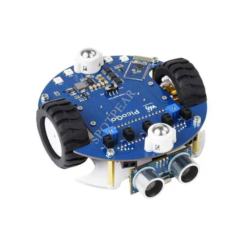 

Мобильный робот Raspberry Pi Pico PicoGo с дистанционным управлением