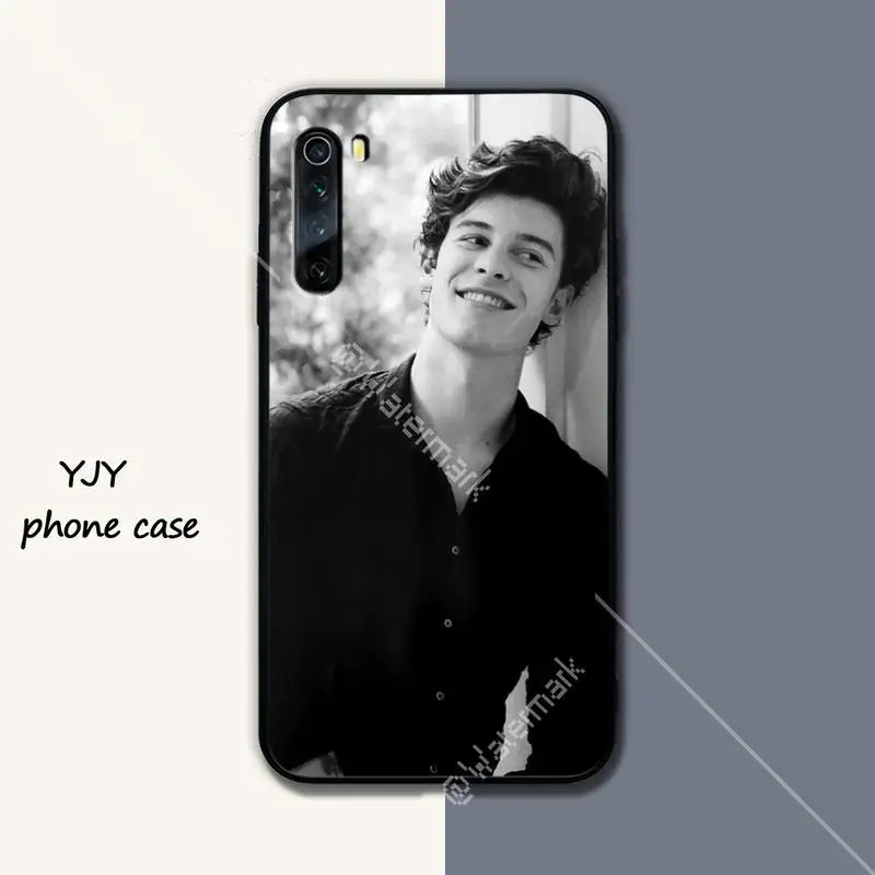 Черный мягкий чехол Yinuoda Shawn Mendes для телефона xiaomi redmi 4X 5 plus 6 6A 7 7A 8 8A 9 note 4 T pro max funda |