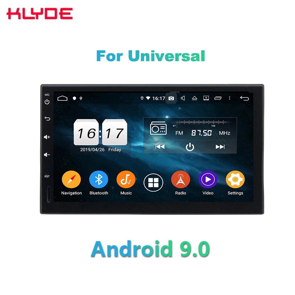 Автомобильный видеорегистратор klyde KD-7095 год GPS-навигатор Bluetooth громкая связь Android