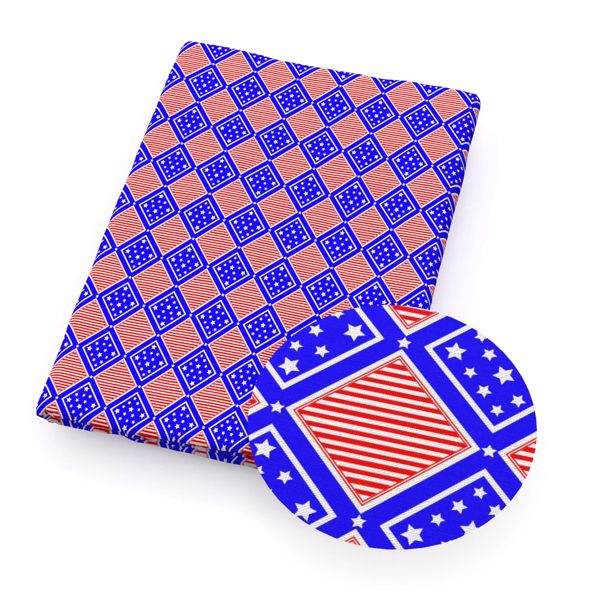 День независимости США шар полиэстер хлопковая ткань для пошива стеганые ткани