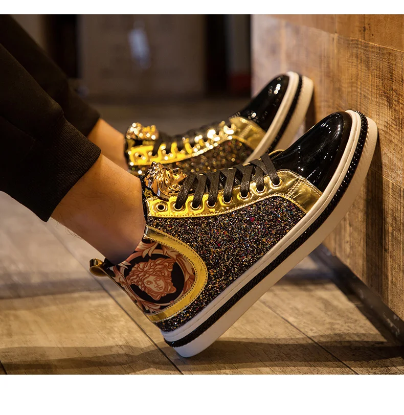 Winter Ankle boots Men Shoes luxury brand Fashion Leather Boots For Men Casual Waterproof Flat Male Shoes chunky Sneakers