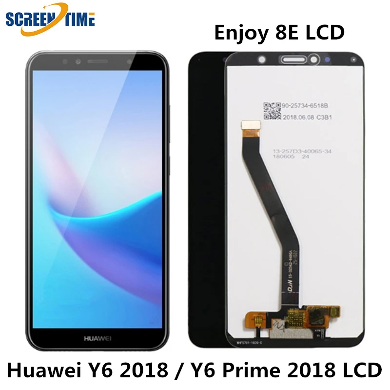 Подходит для Huawei Y6 2018 ЖК монитор Prime мобильный телефон детали экран дисплея с