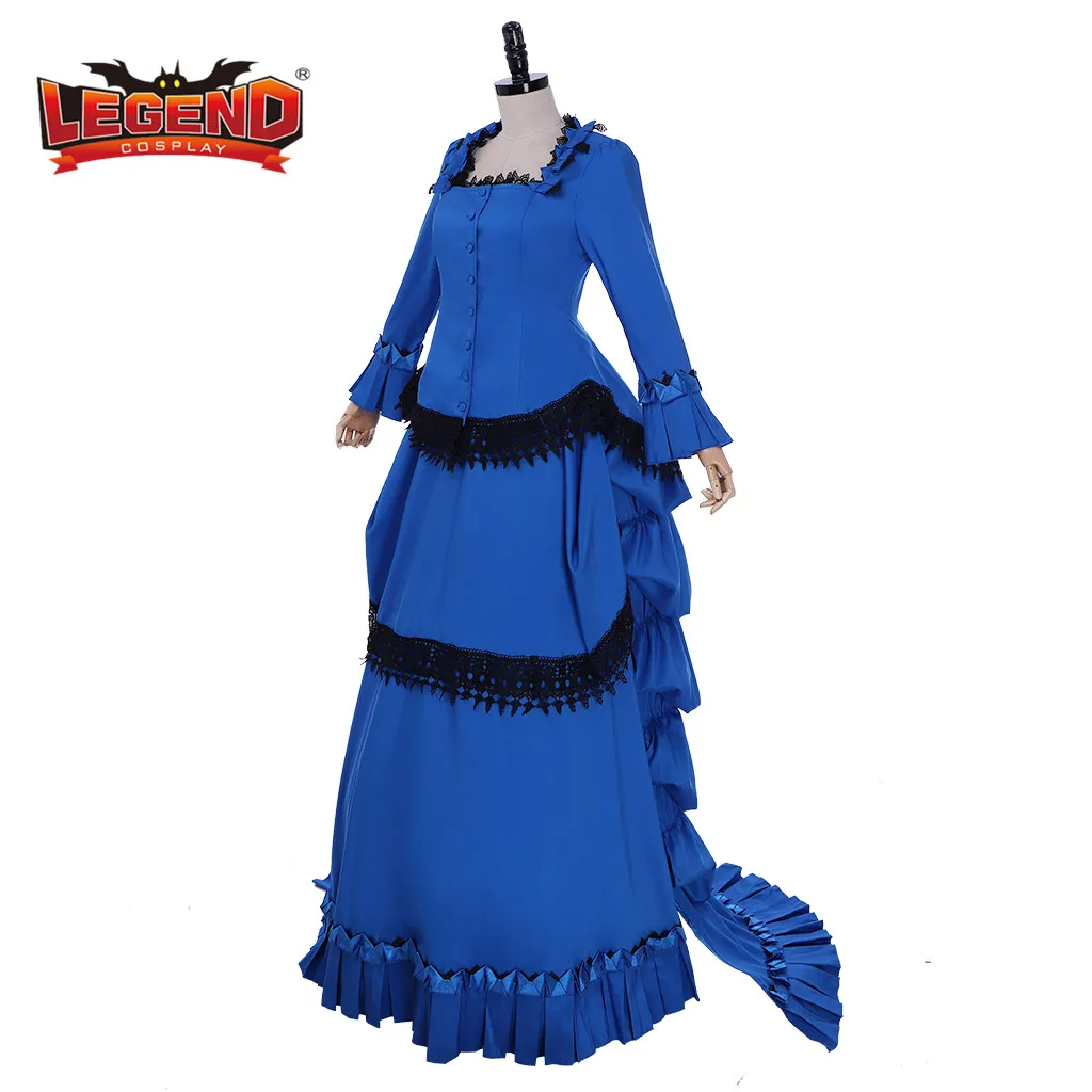 Женское платье в викторианском стиле винтажное готическое времен Гражданской