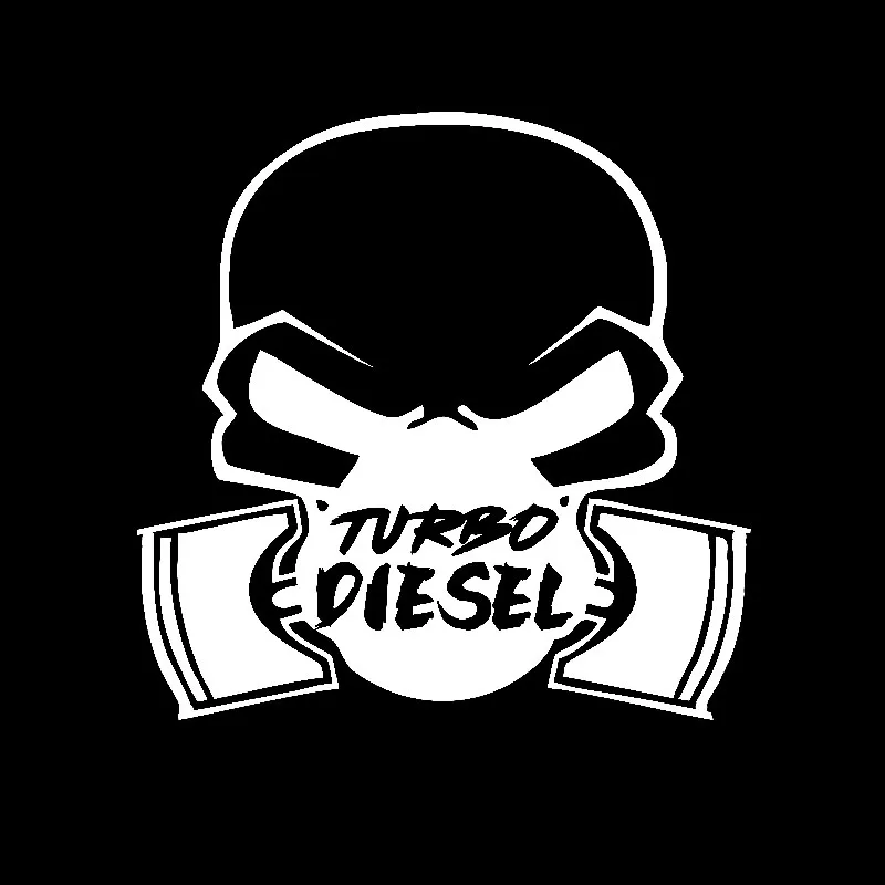 

2021 New Art Pattern Funny TURBO DIESEL Power Car-Sticker Cover Scratches Waterproof for Bumper Laptop Suv Protector Decal KK