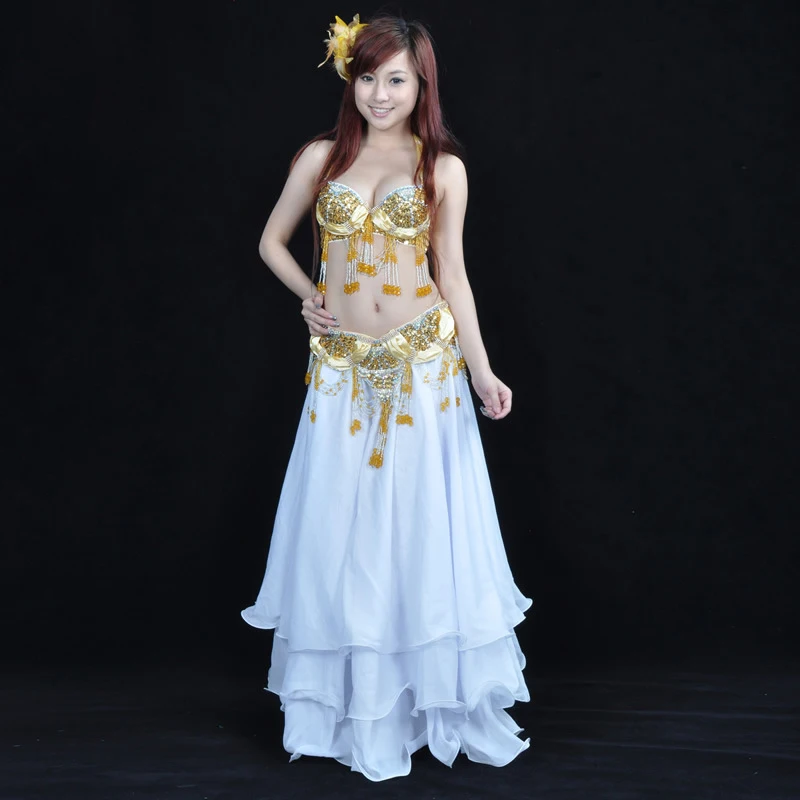 2 шт./компл. костюмы для танца живота Восточные Танцевальные Костюмы карнавальные