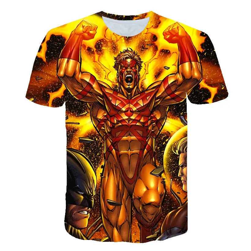 Футболка в стиле Харадзюку футболка Дэдпул повседневные короткие мужские топы с