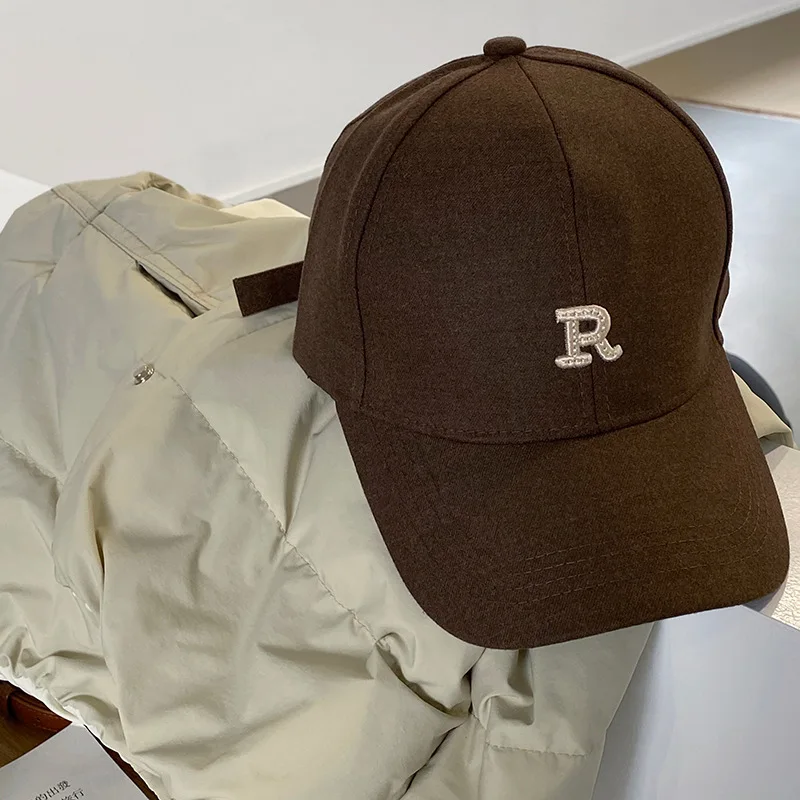 Стандартная бейсболка R регулируемая Женская кепка для показа окружности головы