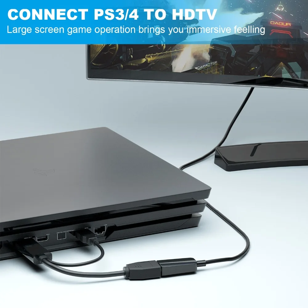 HDMI Мужской расширения 3840x2160 UHD 4K к DisplayPort Женский адаптер 15 см кабель с USB2.0 мощность для HDMI PC DP Dosplay