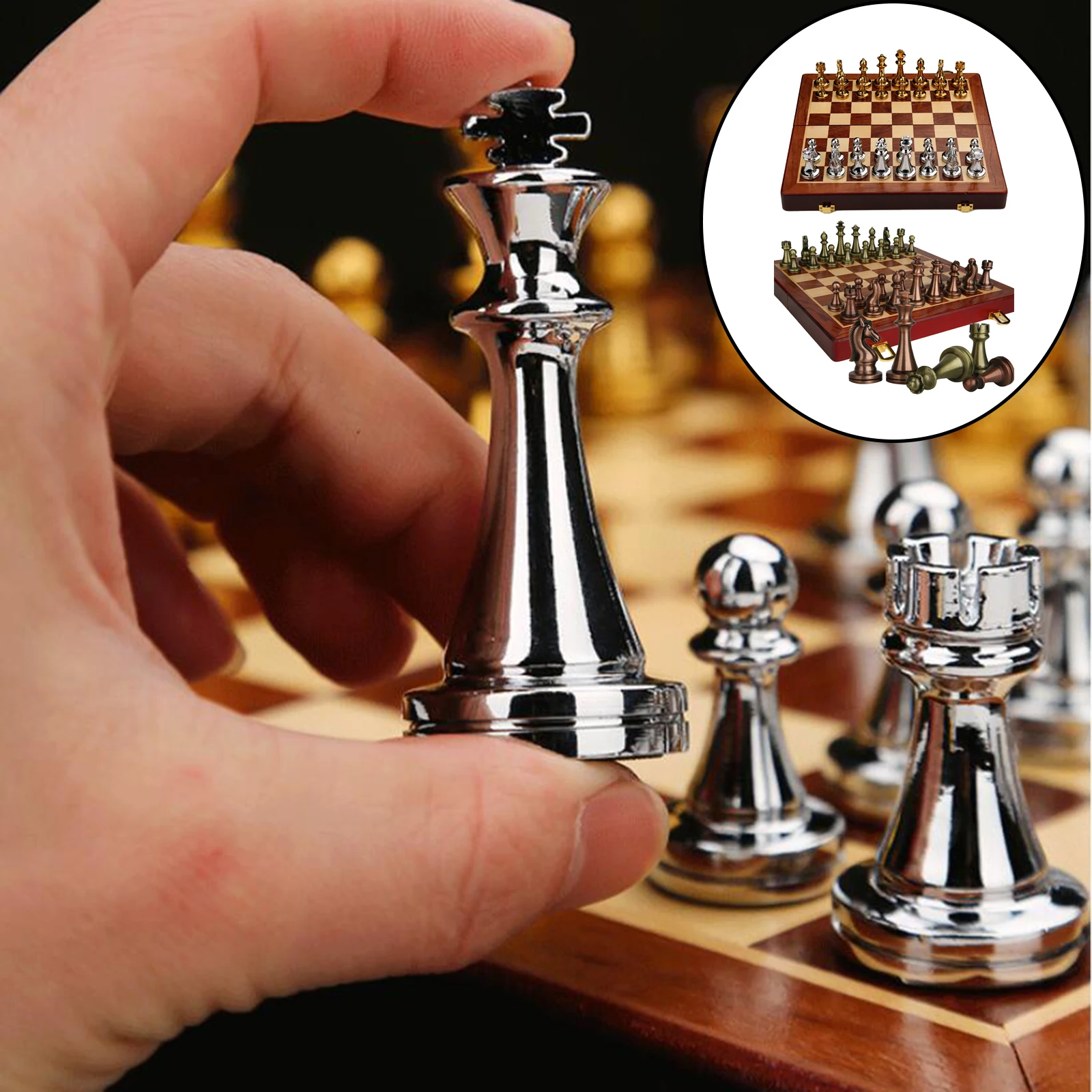 Шахматы средневековый набор шахмат 32 шт. высокое качество шахматная доска