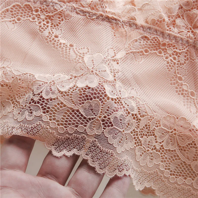 Flame of dream Silk Back Bra Lace Sexy  Underwear Silk Bra 21-951