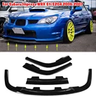 3 шт., сплиттер переднего бампера для Subaru Impreza WRX Sti S204 2006-2007