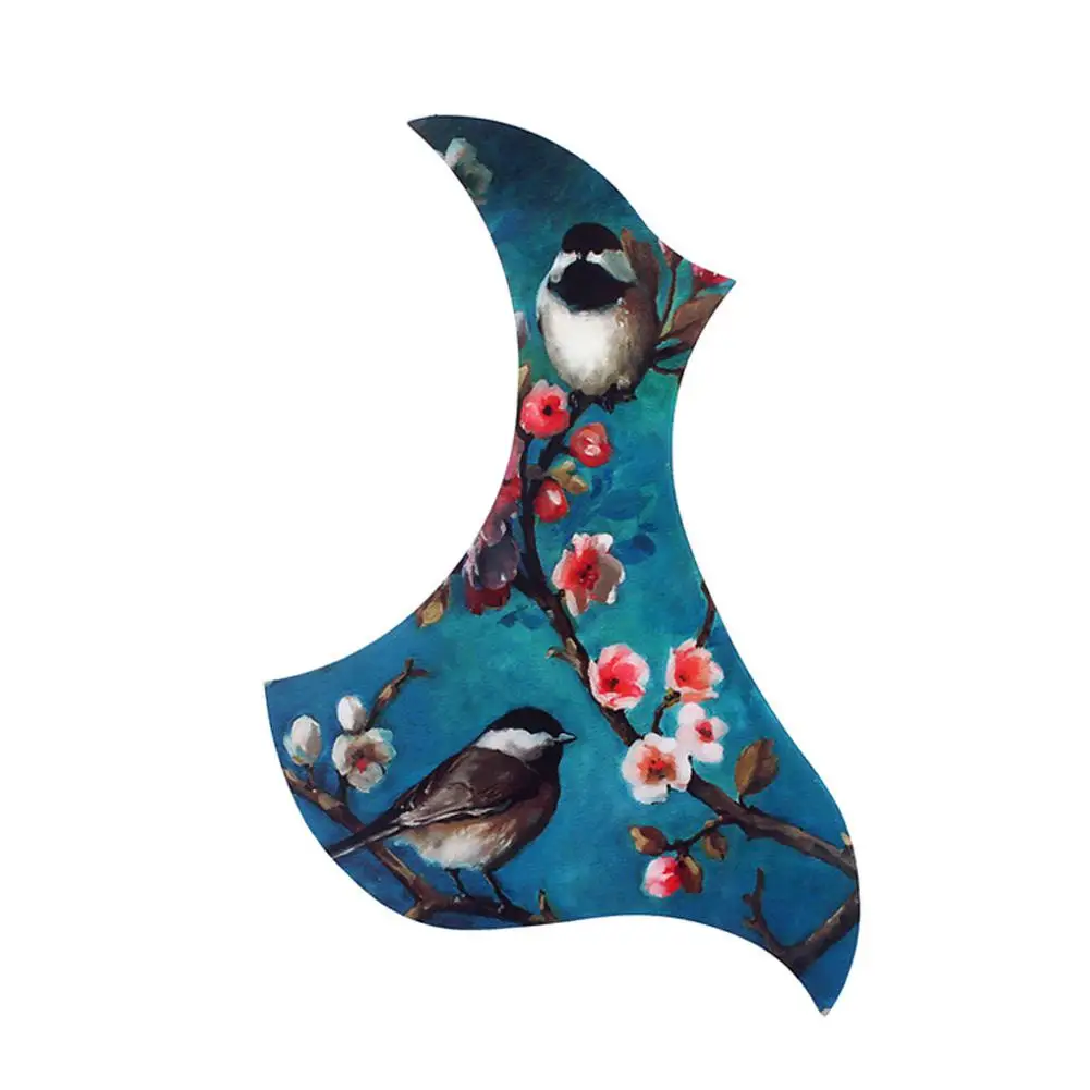 Универсальная Народная Акустическая Гитара Pickguard Love Bird Pattern Pick Guard наклейка для