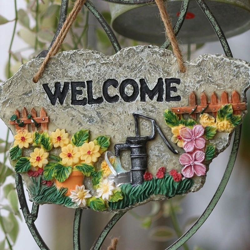 

Nordic Vertical Wall Decor Hanging Cute Garden Flower Wall Decor Friends Bedroom Decorazioni Natalizie Door Decoration DL6ZSP