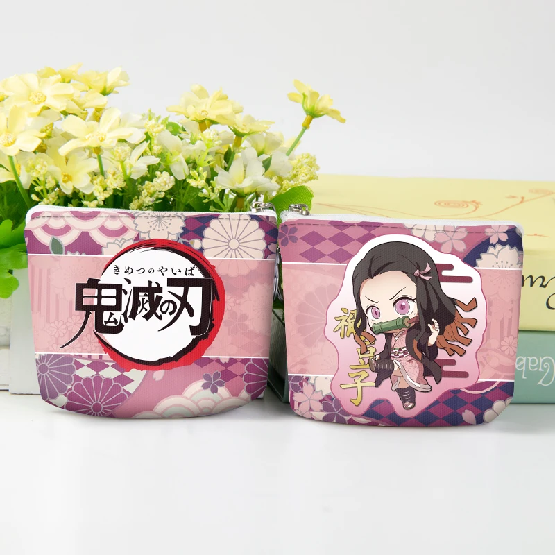 

Кошелек для монет из аниме «рассекающий демонов», кошелек для мелочи Kamado Tanjirou Kamado Nezuko Agatsuma Zenitsu