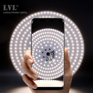 Светодиодный панельный светильник, 7 Вт, 10 Вт, 18 Вт, 25 Вт, 40 Вт, без мерцания, 220 В переменного тока, 230 В, для потолочного источника света, квадратный, Круглый, панельный светильник