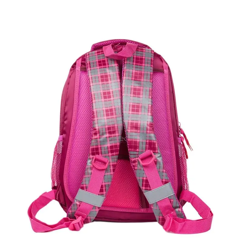 Children School Backpacks for Girls School Bags Cartoon Cute Cat Waterproof Orthopedic Knapsack Primary Grade 1-6 Schoolbag