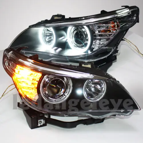 Сделано для BMW 2003 04 E60 523i 525i 530i светодиодный фары подходят оригинального