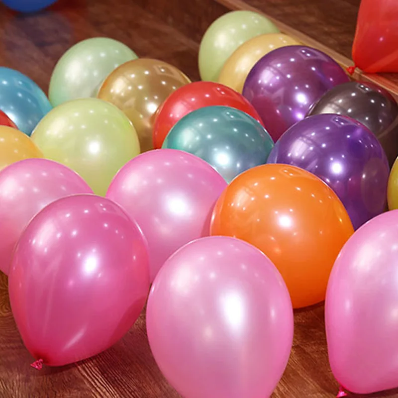 

Латексные воздушные шары с гелием и жемчугом 1,5 г, 20 шт., 10 дюймов