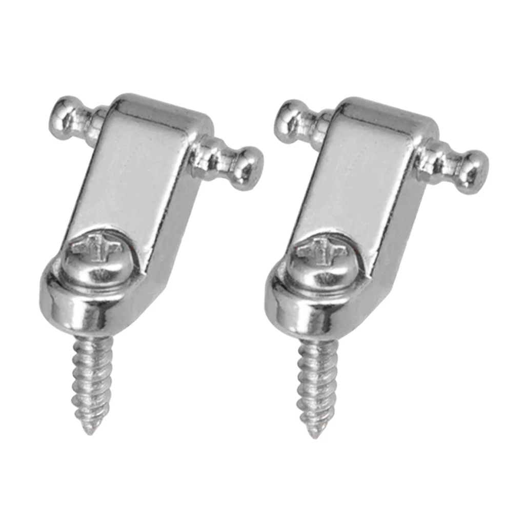 2 stücke elektrische gitarre string retainer baum standard roller string montage gitarre baum guides mit 2 stücke schrauben gitarre teile fr