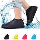 1 пара многоразовых силиконовых чехлов для обуви, Нескользящие водонепроницаемые чехлы для телефона, Защитные чехлы для обуви от дождя для детей, мужчин, женщин, мужчин