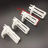 50pcs curtain hanging hooks stereo window white plastic adjustable height curtain accessories for hang ceiling cp134c