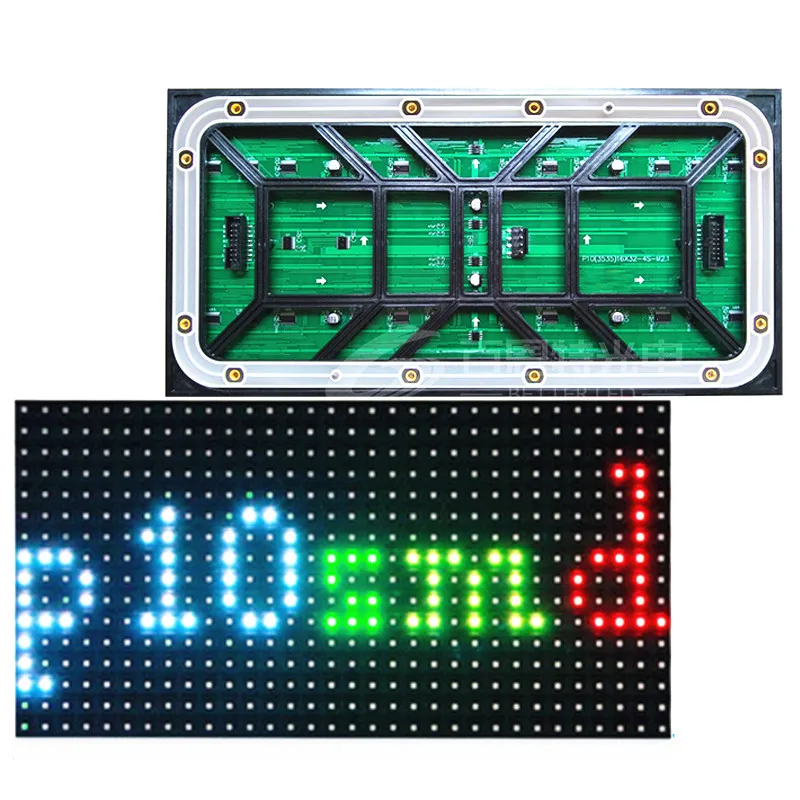 Открытый P10 RGB светодиодный экран панель модуль 320*160 мм 32*16 пикселей 1/4