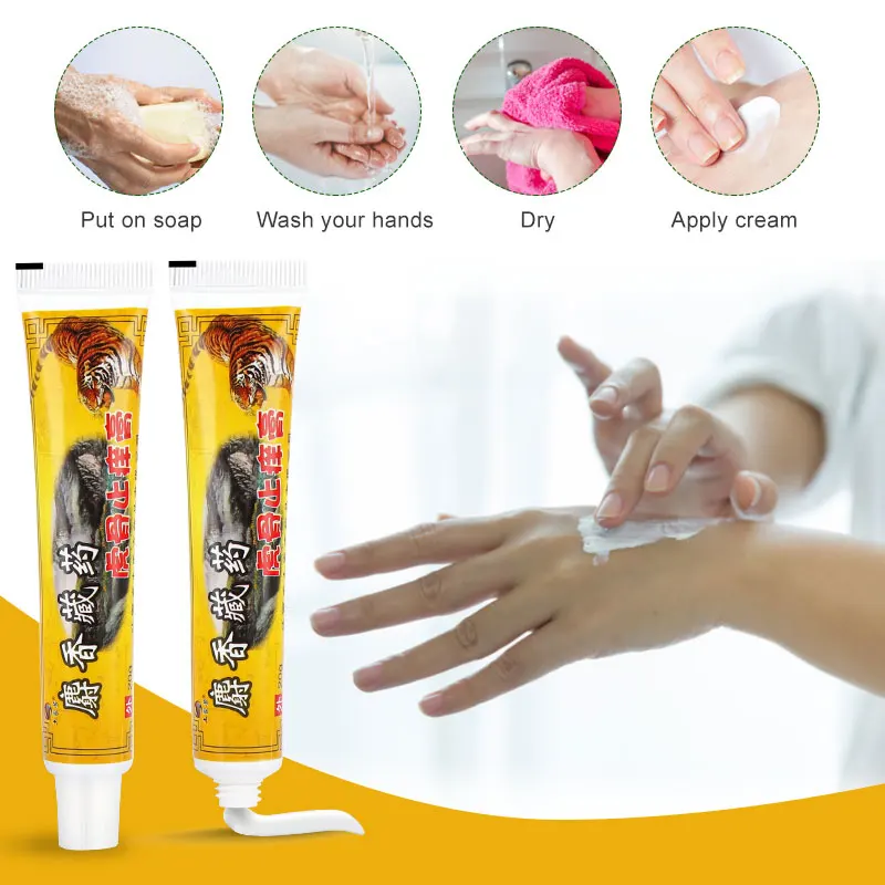 Мазь Тигровая для псориаза дерматита антибактериальная мазь снятия симптомов