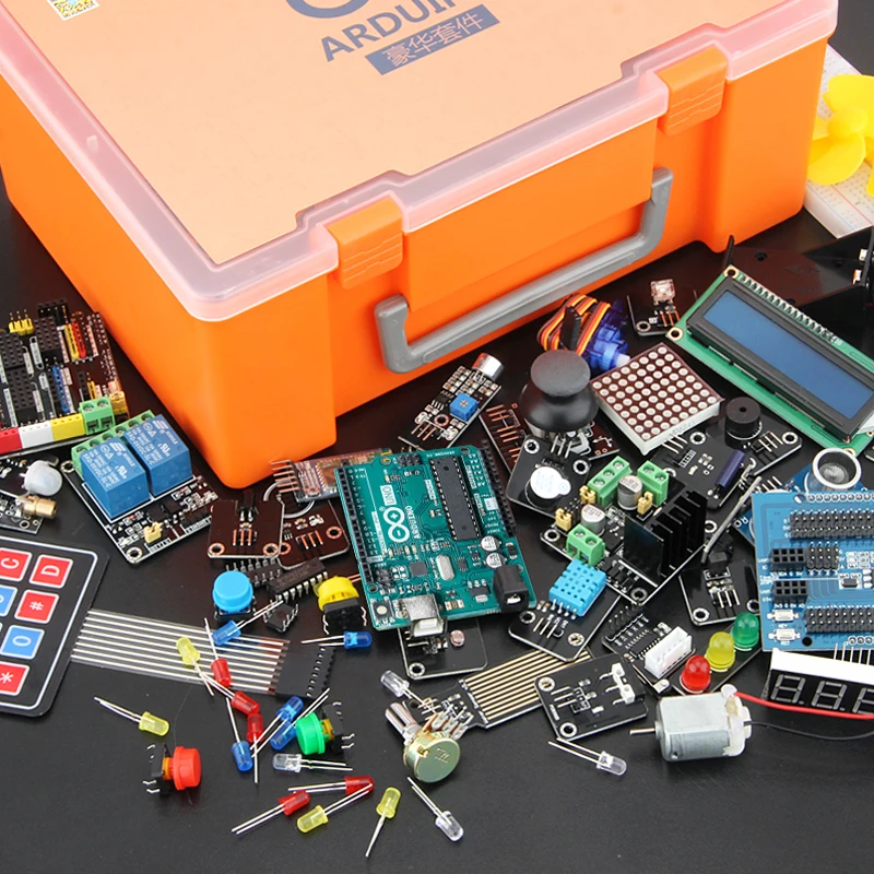 For Upgrade English development board arduino deluxe suite uno r3 learning scratch maker | Компьютеры и офис