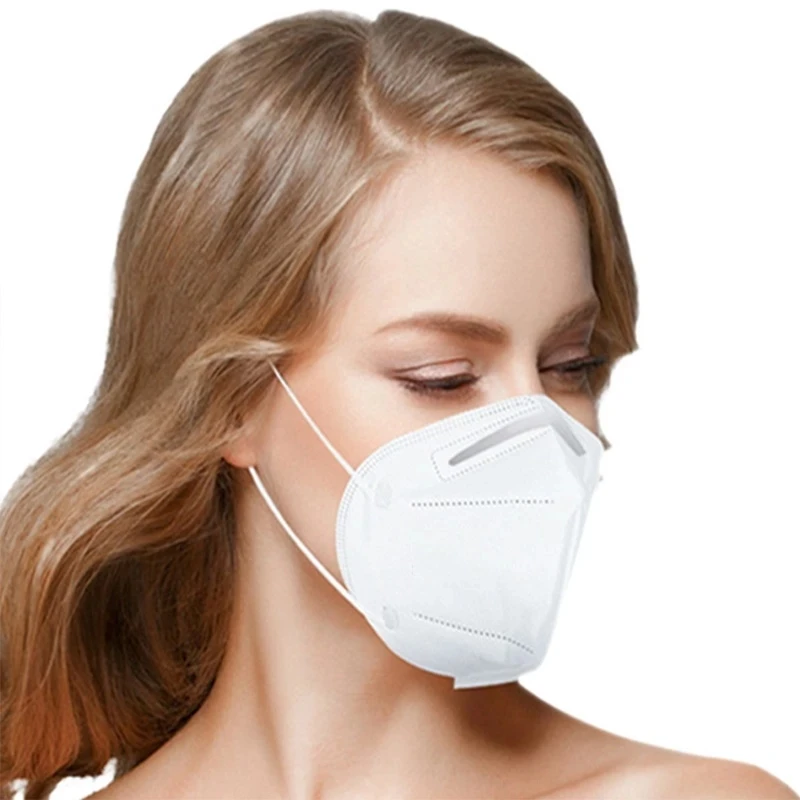 

100pcs Adult Masks 5 Layers Fine Air Filter Dust Face Mask Personal Protect Home Health Care mascarillas In Stock