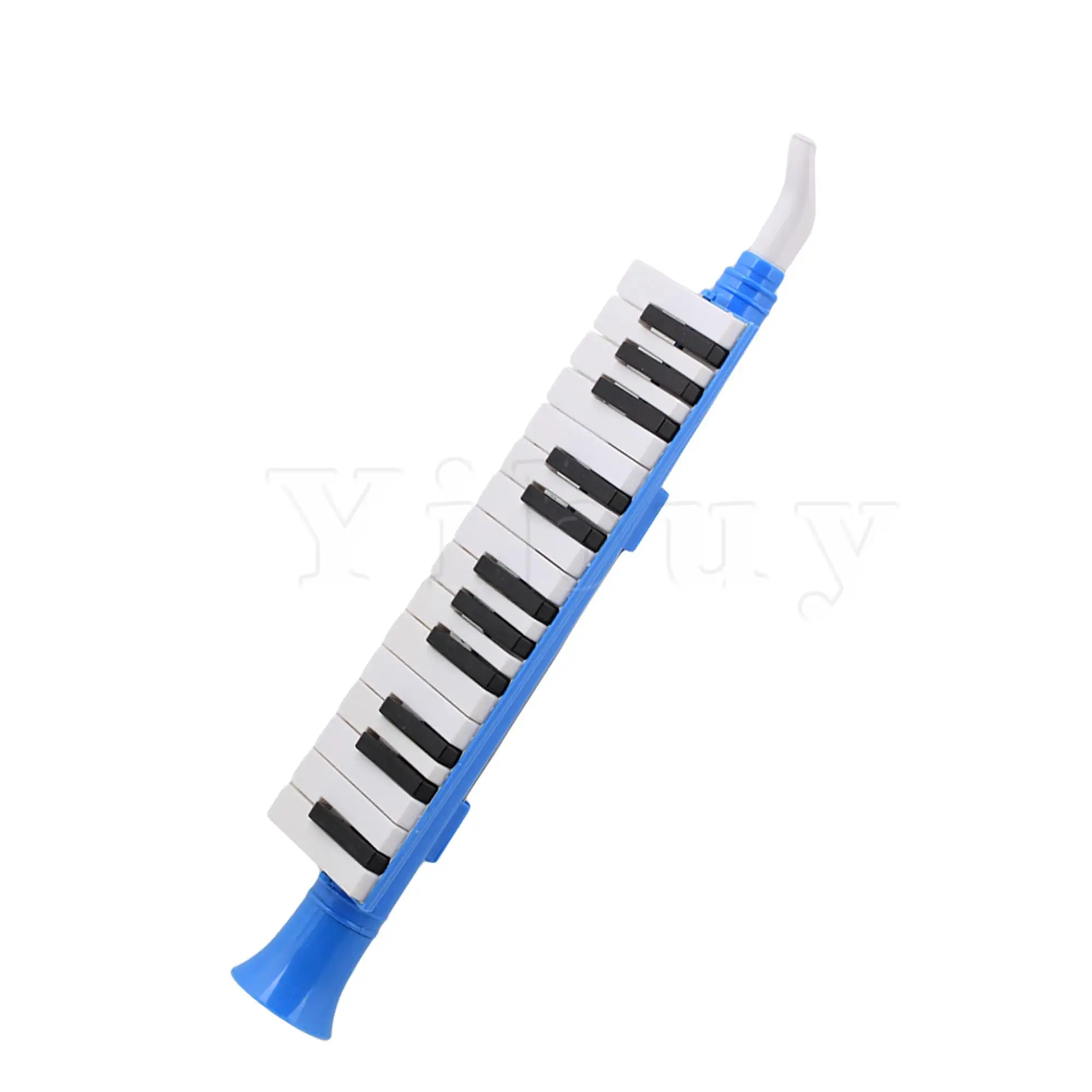 

Yibuy Blue Lightweight 27 Keys Note Melodica Wind Piano Mouth Organ Plastic BQLZR