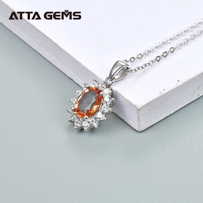 Diaspore Подвеска из стерлингового серебра для женщин, 2,3 карат, Sultanite, серебряные подвески
